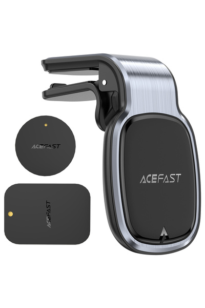 Acefast Suport magnetic de telefon auto pentru orificiul de ventilație, gri