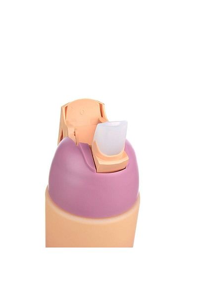Cosiness Beautiful Life Colorful 500 ml Gray Pc Flask - Water Bottle
