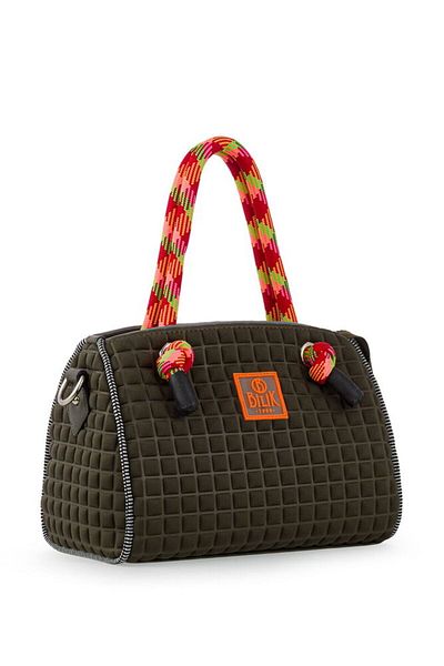 Bilik Deri Scuba Khaki Women's Handbag Speedy-M