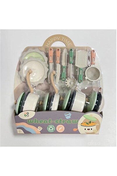 rexa مجموعة طهي من قش القمح