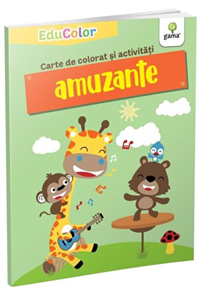 Editura Gama Carte de colorat si activitati amuzante