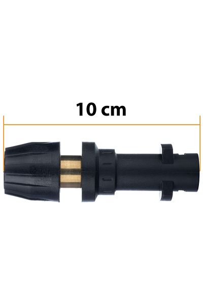 Rosfix Mini lanca z dyszą płasko-strumieniową Karcher K2-K7 10 cm bayonet 160 bar
