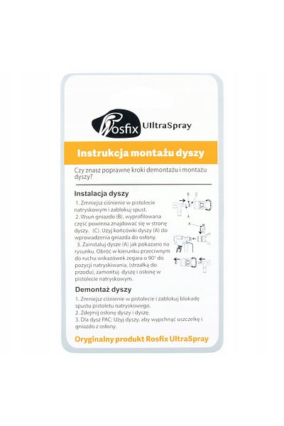 Rosfix Dysza Malarska Ultra Spray Model 411