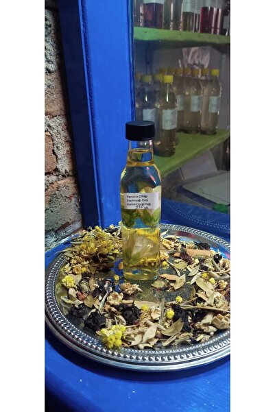 Yavuz El Yapımı Zeytinyağı Özlü İçilebilir Hatmi Çiçeği Yağı 250 ML Cam Şişe