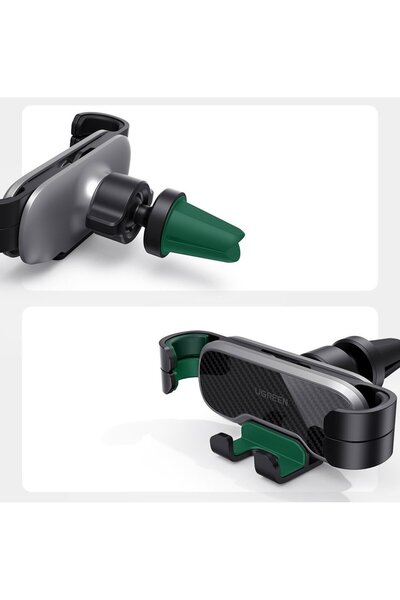 Ugreen Samochodowy uchwyt grawitacyjny na telefon czarny