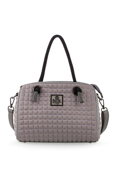 Bilik Deri Scuba Gray Women's Handbag Speedy-M