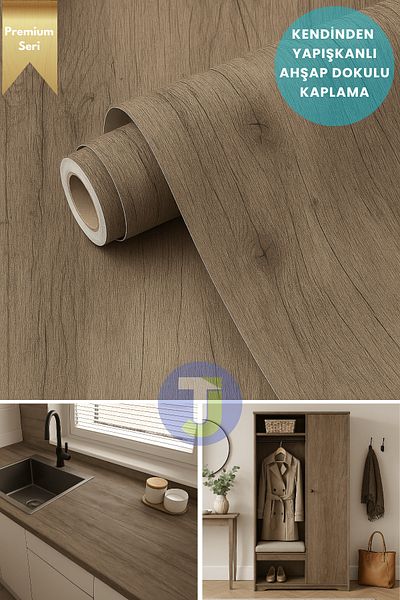 Technojet Premium Series Self Adhesive Wood Pattern Pvc Veneer – 60Cmx100Cm