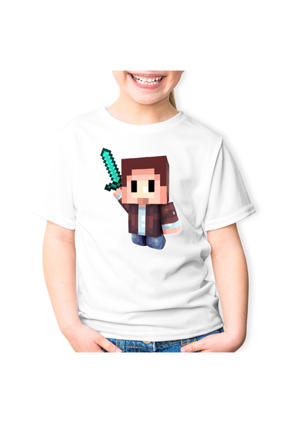 OEM Tricou copii Minecraft Happy Steve