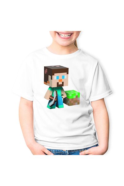 OEM Tricou copii Cool Steve Miner Minecraft