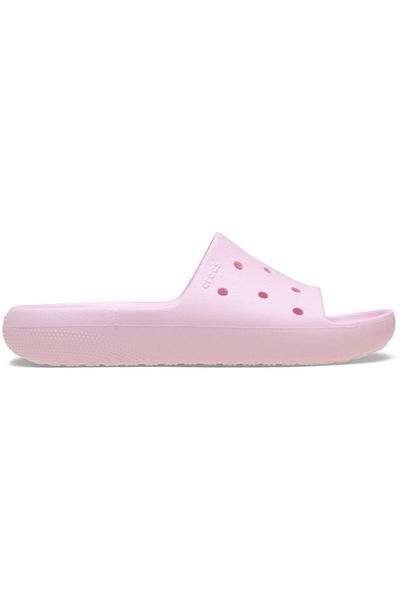 Crocs Classic Slide V2 Slippers 39-40 EU - M7/W9 US Pink - Pink Milk