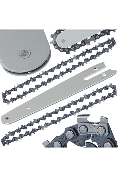 Rosfix Bară de ghidare de 6" pentru ferăstrău electric + 2x lanț de 6" pentru...