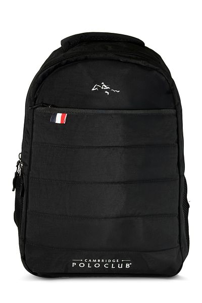 Cambridge Polo Club Minimalist Design Unisex Multi-Compartment Backpack