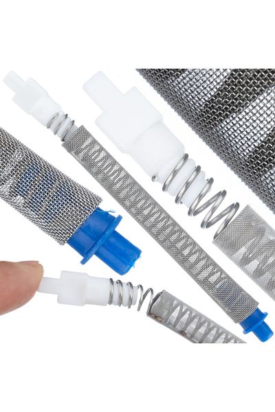 Rosfix Filtr paluszkowy FTX 50 mesh, niebieski do agregatu malarskiego Graco / Airlessco