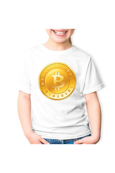 OEM Παιδικό μπλουζάκι Bitcoins Crypto Blockchain
