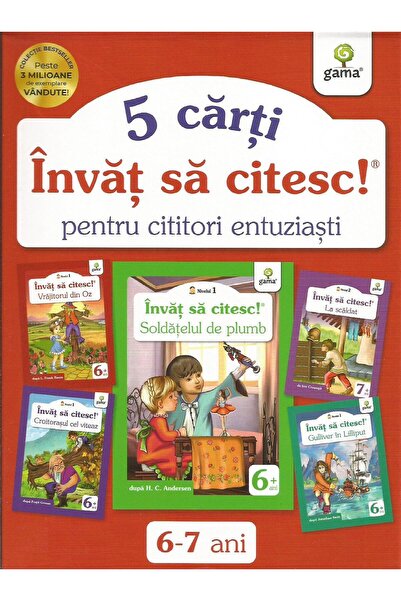Editura Gama Pachet Invat sa citesc! pentru cititori entuziast