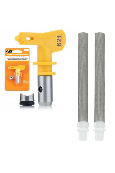 Rosfix Dysza Malarska Ultra Spray Model 621 + 2X Filtr paluszkowy biały 60 mesh