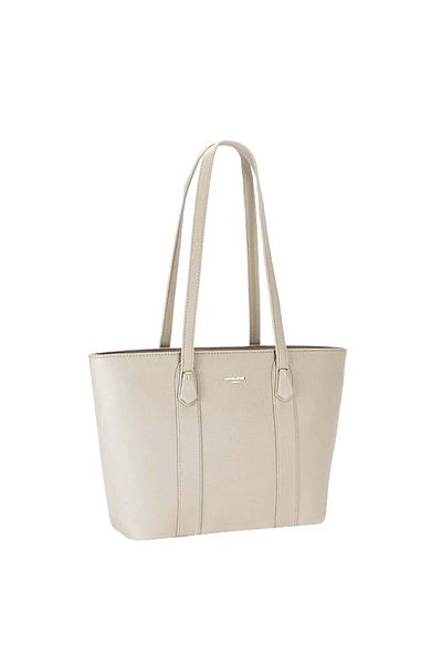 David Jones Cm7506 12 Large Beige Bag