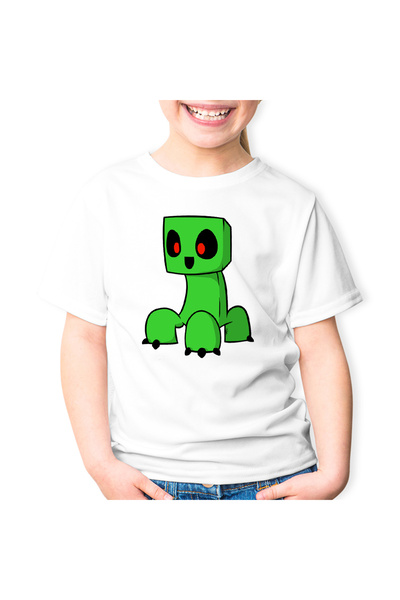 OEM Tricou copii Cute Creeper Minecraft