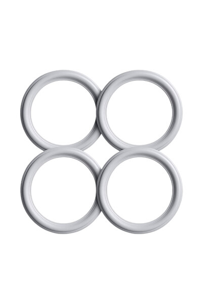 Motobir Lastik Yanağı Beyaz 13 İnç Jant 4 Adet