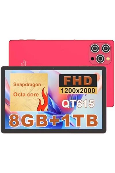 CIDEA C idea 10.36 Inches Tablet, Android 15 Tablet With 2K Screen, 8GB RAM 1TB ROM, Snapdragon QT615, 100