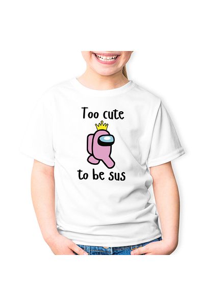 OEM Tricou copii Too Cute to be Sus Among Us
