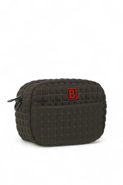 Bilik Deri Scuba Khaki Women's Crossbody Bag Ball