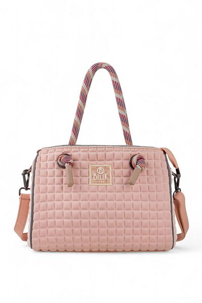 Bilik Deri Scuba Powder Women's Handbag Speedy-M