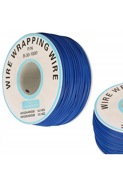 Rosfix Przewód typu kynar AWG 0.25mm niebieski 200m
