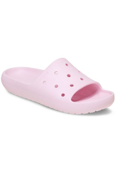 Crocs Classic Slide V2 Slippers 39-40 EU - M7/W9 US Pink - Pink Milk