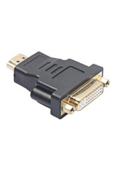 nelbo HDMI to DVI-I Dual Link (24 + 5pin) adapter, male-female shielded, premium