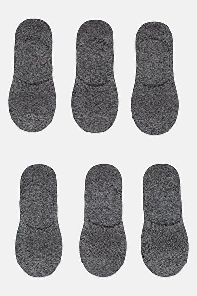 Ben Sherman Men 6 Pairs Brand Logo No Show Liner Socks, Black