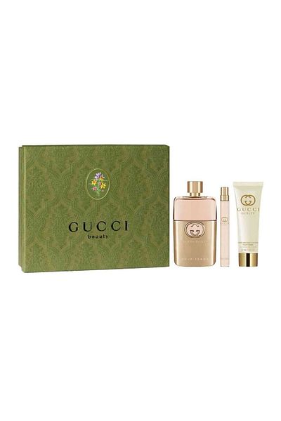Gucci Guilty Gift Set, Women, Eau de Parfum 90 ml + Body Lotion, 50 ml + Eau de Parfum 15 ml