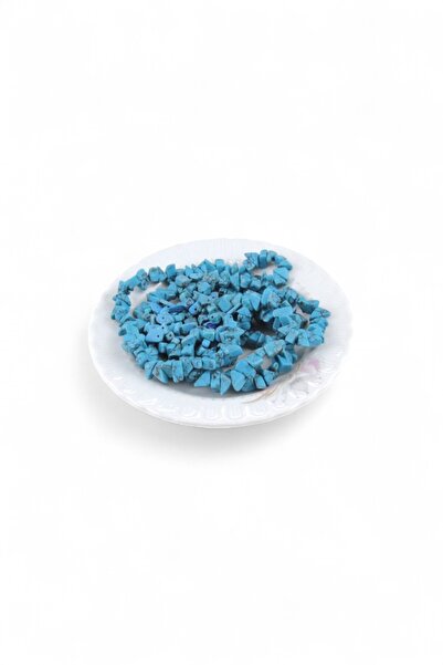 Serhat Aksesuar ve El İşçilik خرز حجر طبيعي مكسور أزرق (150 قطعة)