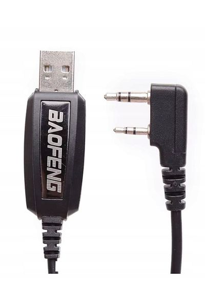 Rosfix Kabel USB programujący radiotelefony Baofeng Kenwood (Jack 2.5 mm + Jack 3.5 mm