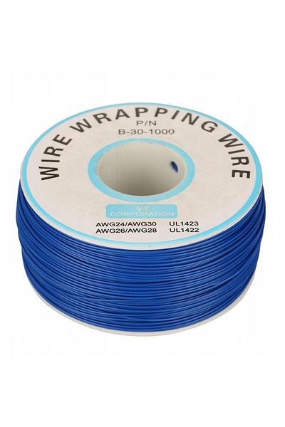 Rosfix Przewód typu kynar AWG 0.25mm niebieski 200m