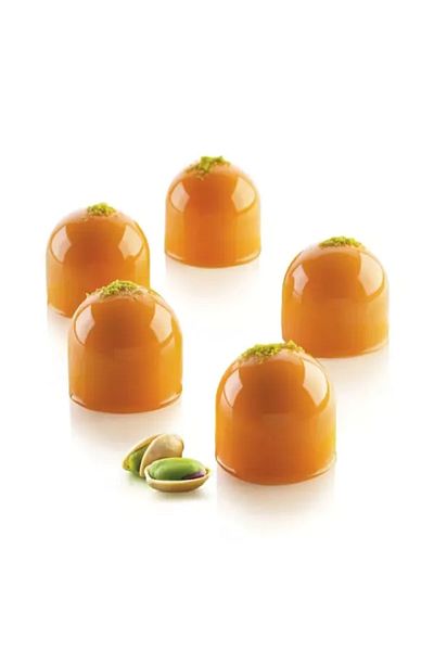 silikomart Silicone Cake Mold, Dome 40 Ml, 15 Cavities