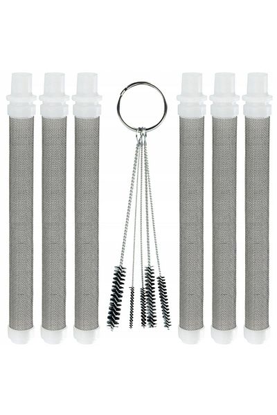 Rosfix Set 6x Filtru 60 mesh + 5x Perii Curățare Pistol Vopsea