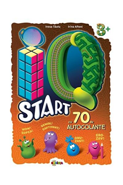 Editura Dorinta Marea carte de colorat. IQ start 3+. Cu 70 de auto