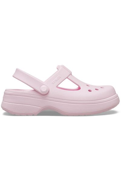 Crocs Clogs Toddler Classic Mary Jane Clog 25-26 EU - C9 US Pink - Pink Milk