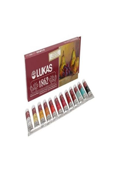 Lukas 1862 OIL PAINT 12X10ML NEW SHADES SET