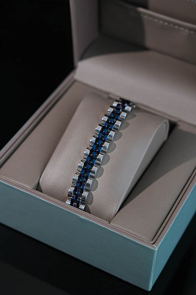 Jack Ferrero Men's Steel Color Guaranteed Vip Bracelet