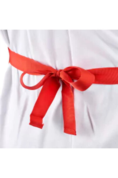 Stalgast Waterproof orange kitchen apron, 80 cm