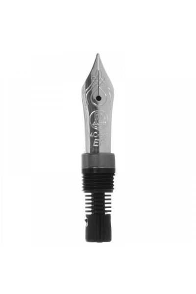 Pelikan 14k/585 Gold Nib EF Rhodium-Plated, Material Metal, Color Silver, For M405 Fountain Pen