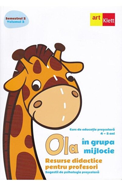 Editura Art Klett OLA in grupa mijlocie. Resurse didactice pentru pr