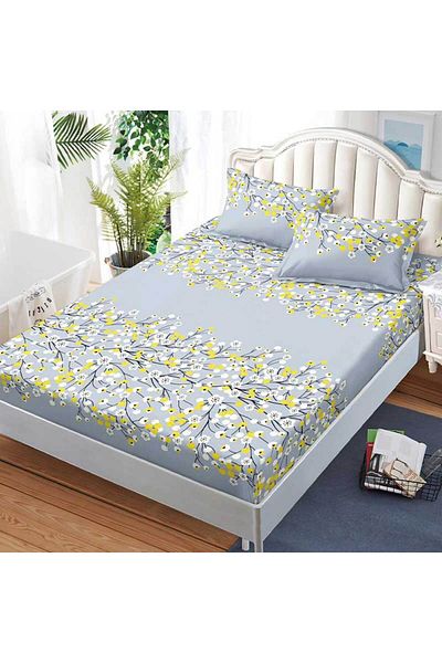 Patul Bed cover with elastic + 2 pillowcases, Pucioasa, Double bed 180x200