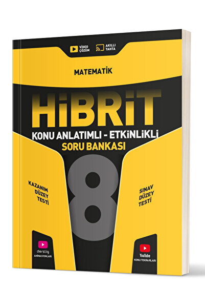 Evrensel İletişim Yayınları 8.Sınıf Hız Yayınları HİBRİT Matematik Konu Anlat...