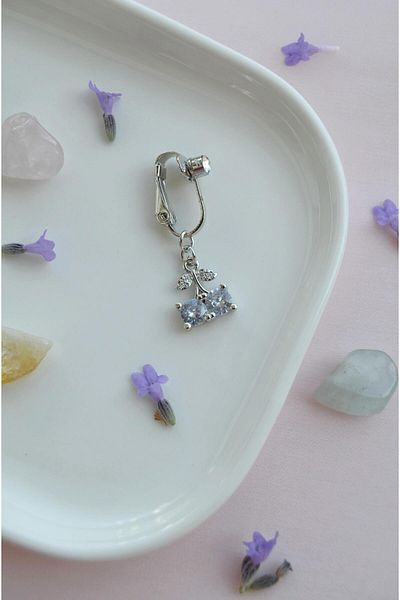 Sacce Scarves&Accessories Cherry Figured Holeless Navel Piercing