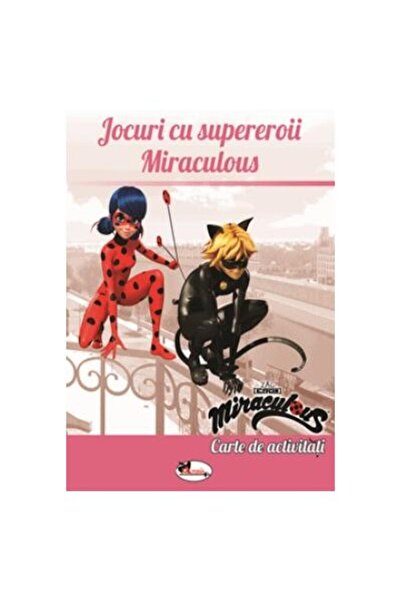 Editura Aramis Jocuri cu supereroii Miraculous. Carte de activita