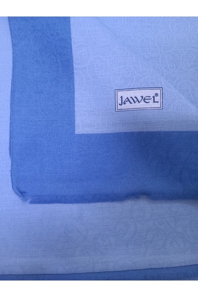 JAWEL Βαμβακερό σάλι με μονόγραμμα που δεν ιδρώνει