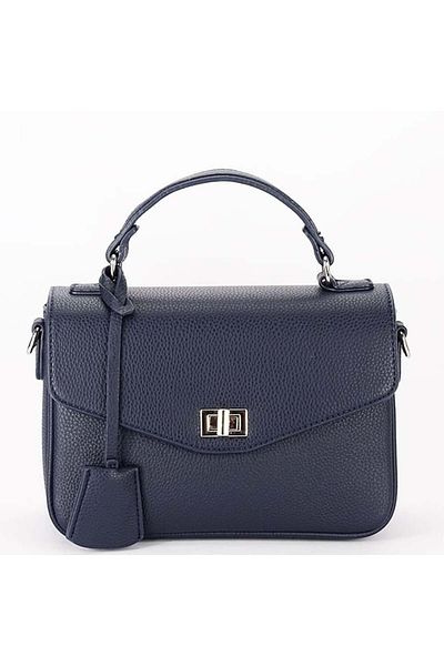 Flora&Co Paris Geantă elegantă bleumarin F6979 M9